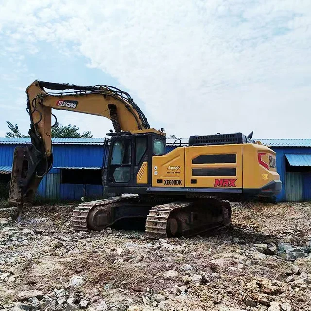 Large scale 60 ton excavator for mining energy saving and oil saving excavator