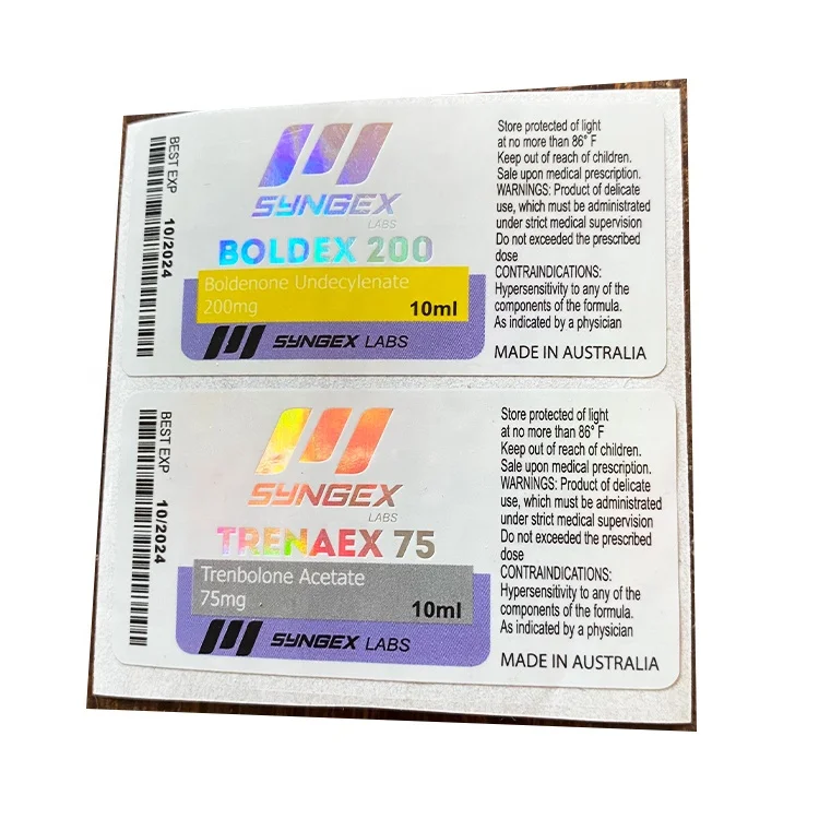 VS-296 Customize Personalized ODM Pharmacom 2ml 10ml 30ml vial hologram labels pill bottles labels