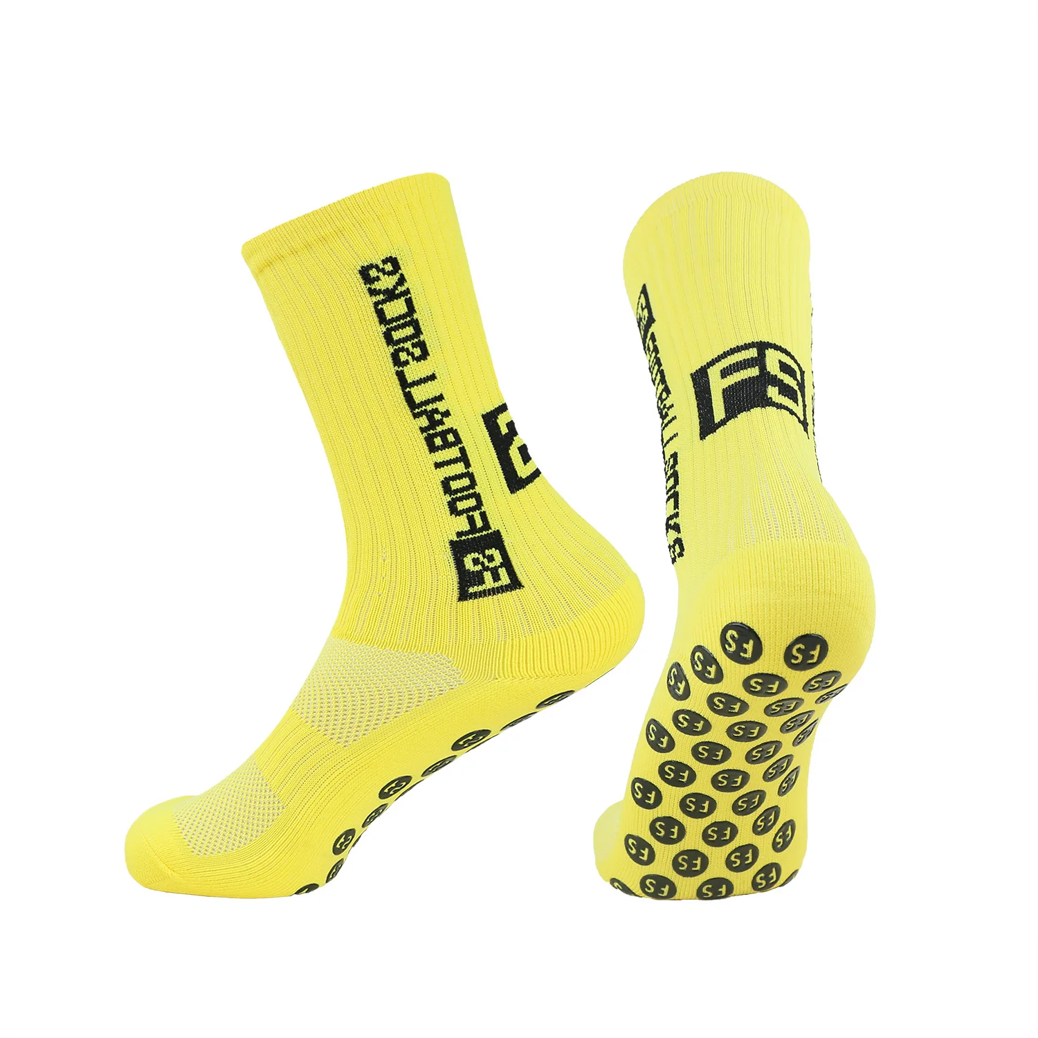 OEM Manufacture non slip soccer sock custom design anti slip soccer grip socks with logo
