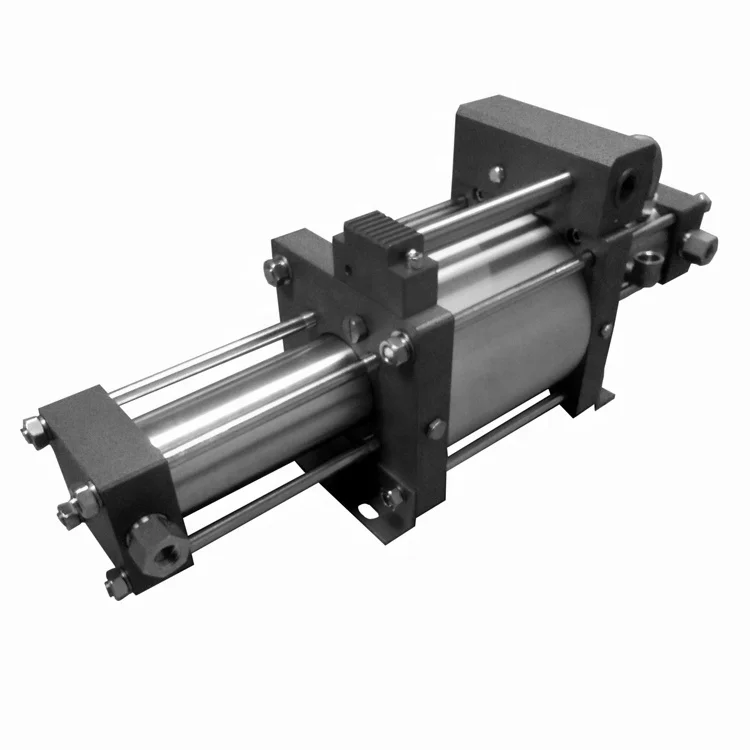 30 Years Factory High Efficiency Mini Double Acting Gas Booster Pneumatic Clamp Cylinder