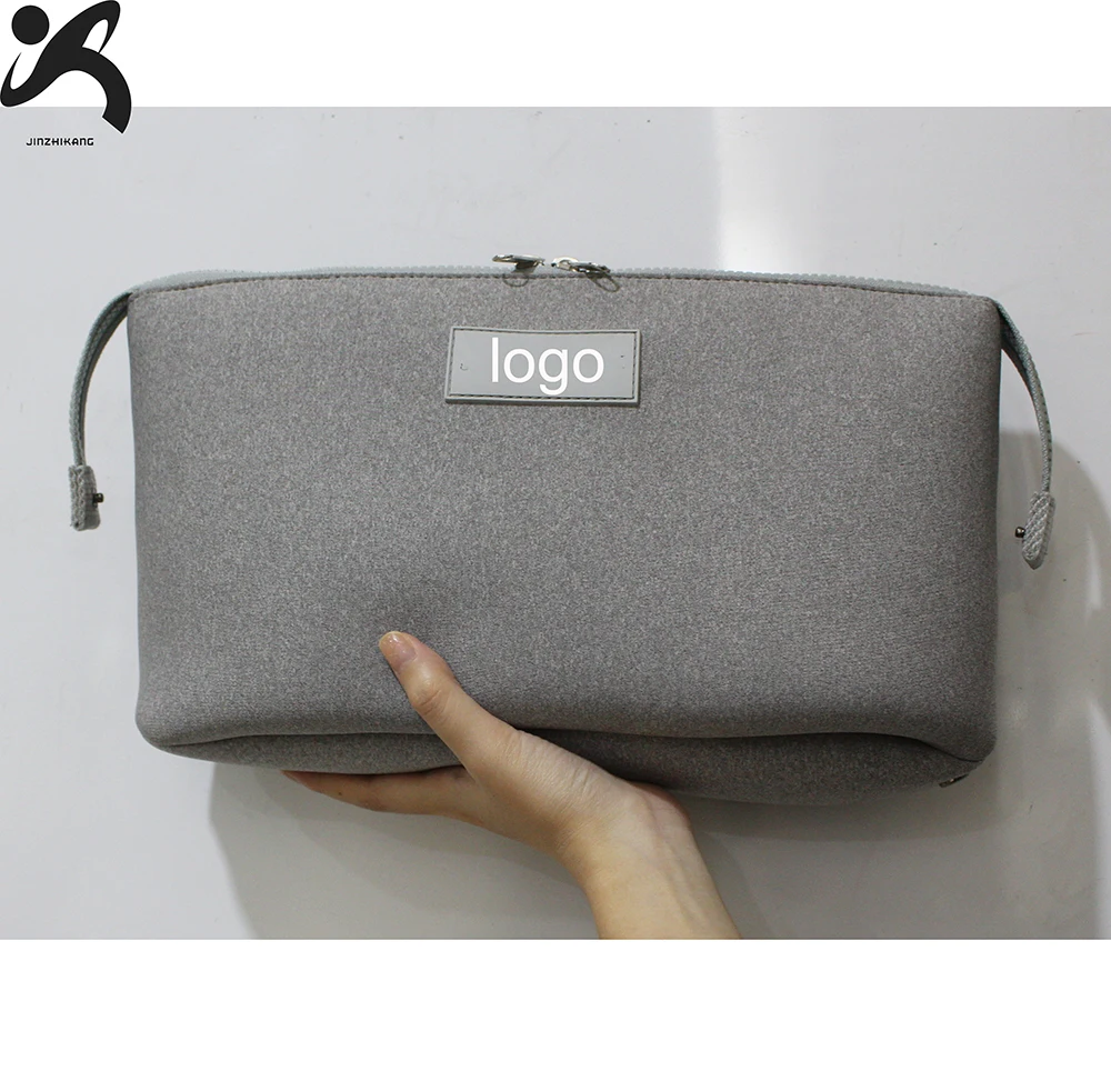 Fashion Waterproof Cosmetic bag Neoprene Toilet Travel Makeup Bag