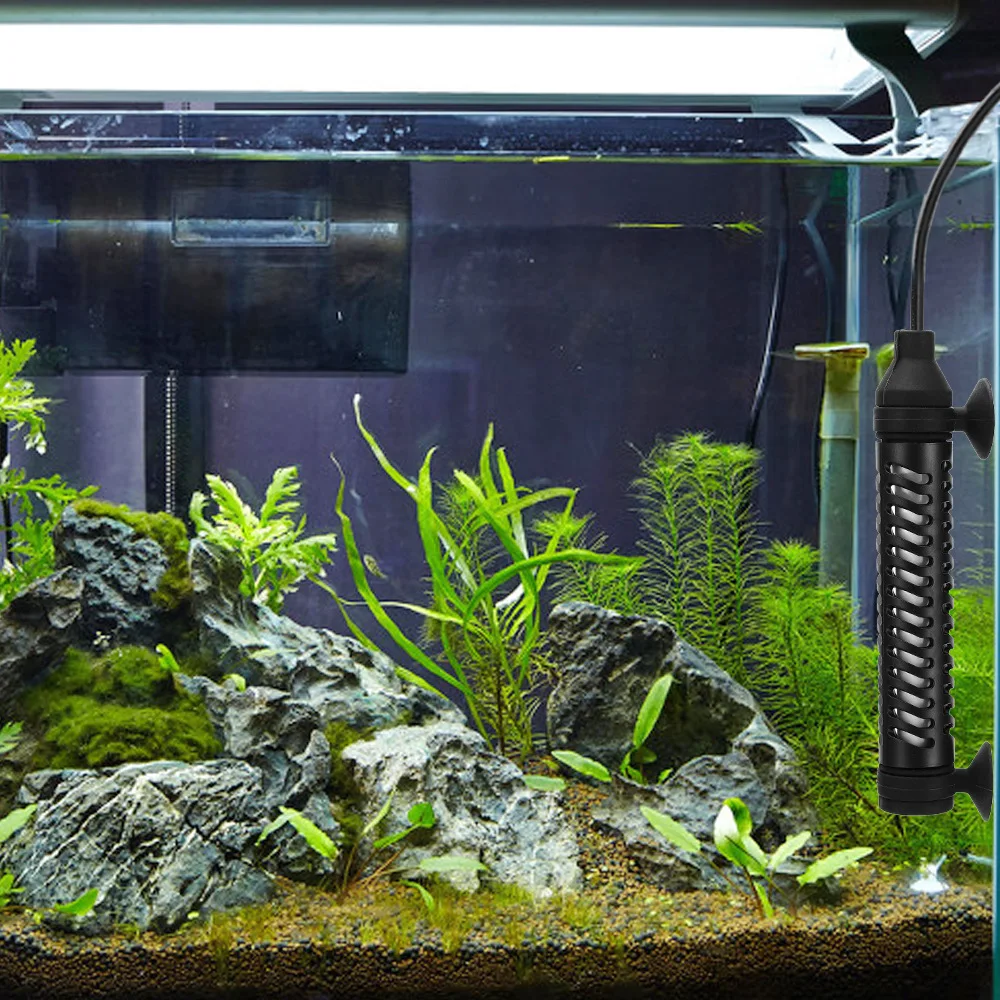 Mini Fish tank Heating Rod Automatic Thermostat Small Heating Thermostat tank Temperature Control Heating Rod Power Saving Short