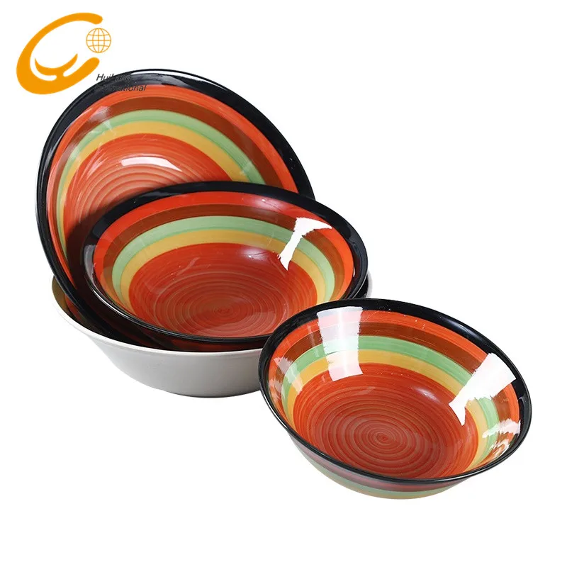 Promotional Ceramic Serving Salad Bowl Set