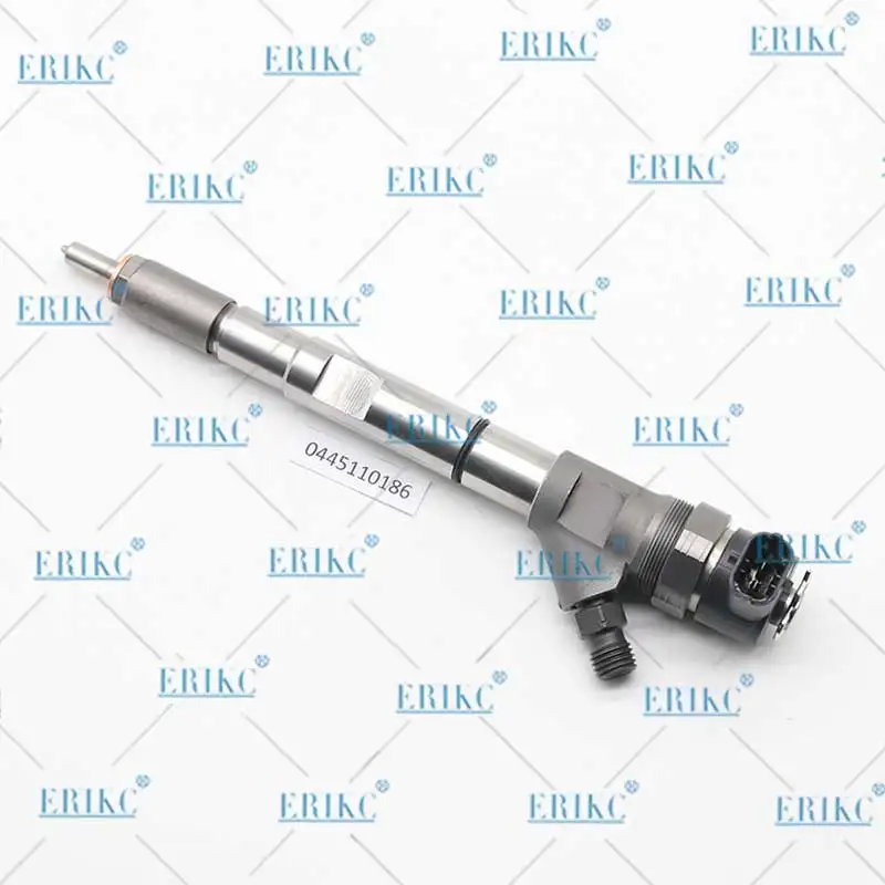 ERIKC 0445110186 Fuel Diesel Injector Nozzle 0445 110 186 0445110186 for Hyundai Starex 2.5 CRDi 103KW