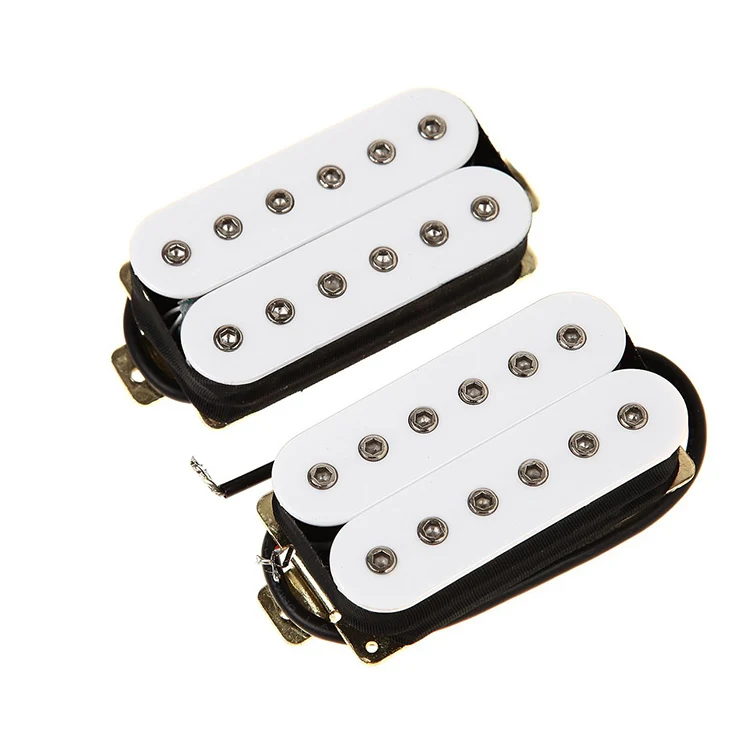Wholesale Set of 2 Electric Guitar Pickup Humbucker with Brass Plate Made in China