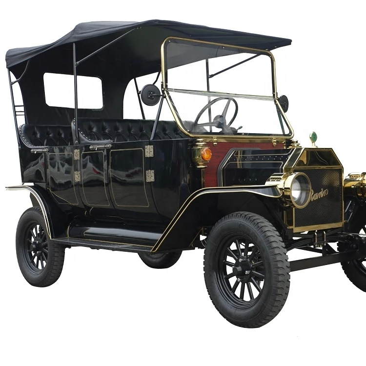 2021 New Design 1908 Fort Model T Electric Vintage Car For Sightseeing Bus up to 45 KM/h Electric Car
