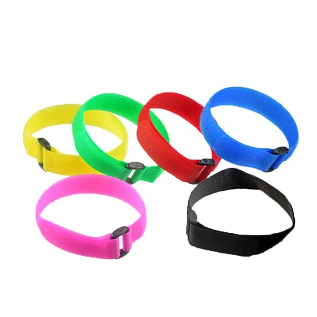 Luggage bag elastic buckle hook and loop fastener tape