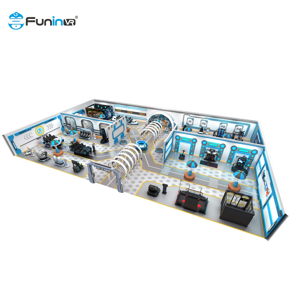 Onestop Vr Factori Theme Park Station Virtual Reality Arcade 5D 7D Cinema  Vr Roller Coaster 360 Simulator Vr Park