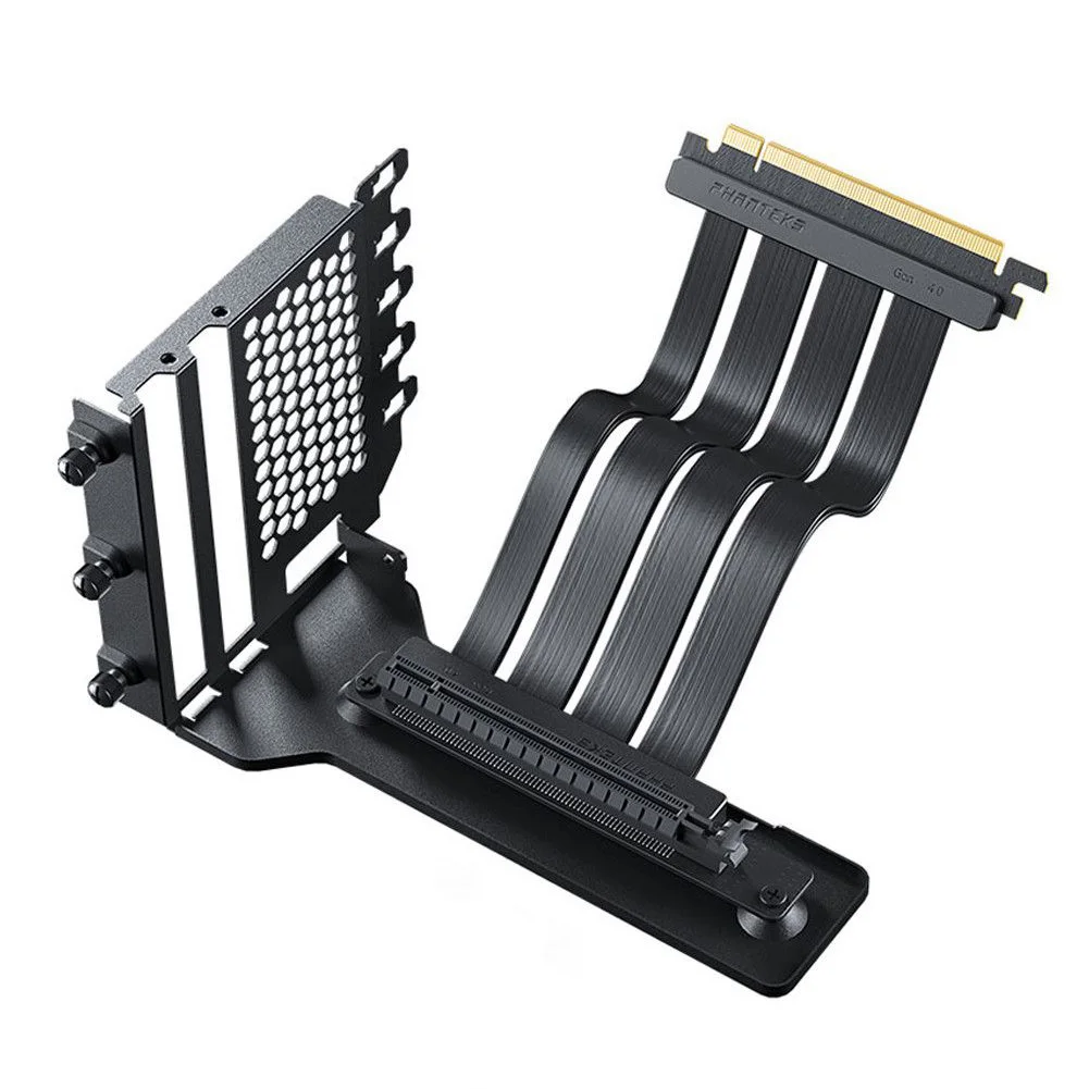 4 0 Вертикальная видеокарта PCIE комплект для монтажа GPU 7 шт. слот кронштейн Держатель корпуса PCI-E удлинитель