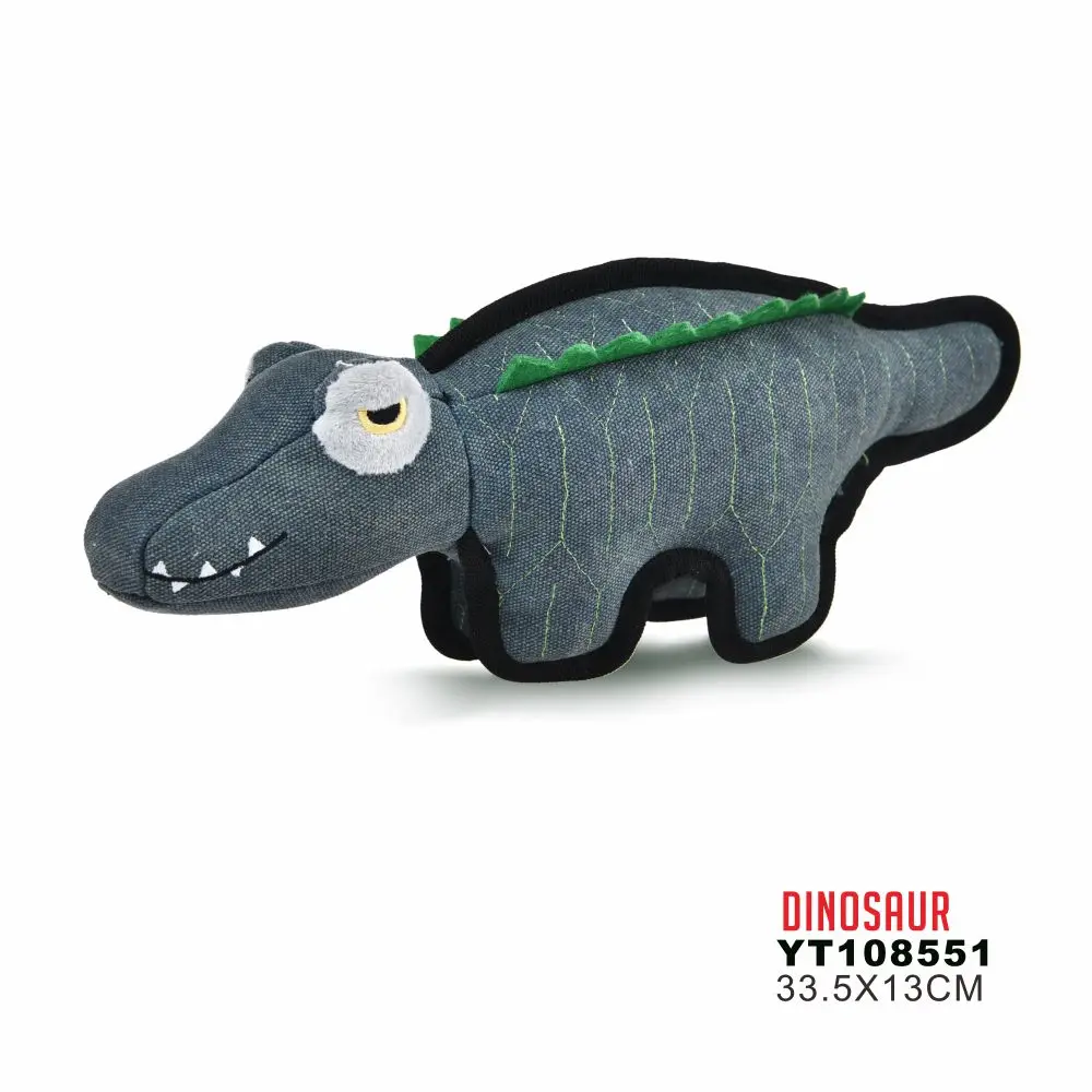 Funny Sweet Land Bright Dog Plush Toys Dogs Toys Double Layers Fabric Durable Pet Chew Toys