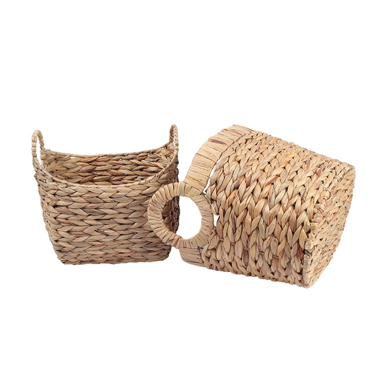 Горячая Распродажа, дешевая китайская корзина для морской травы, бытовая круглая корзина с Гиацинтом воды