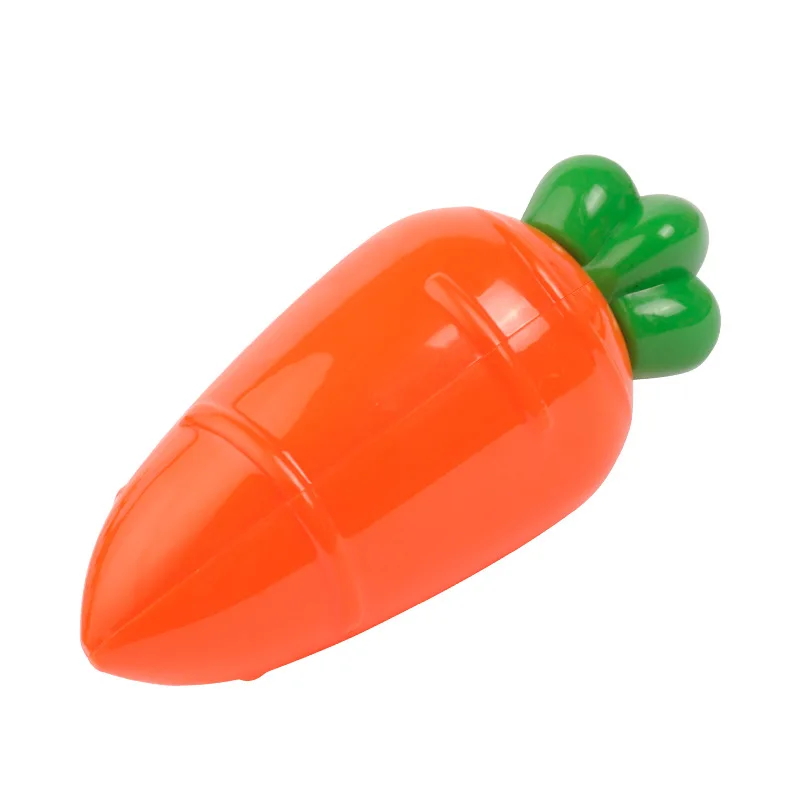 Transparent Wedding Baby Shower Carrots Shape Plastic Candy Packaging Box Easter Gift Case Carrot Favor Box Fillable Easter Egg