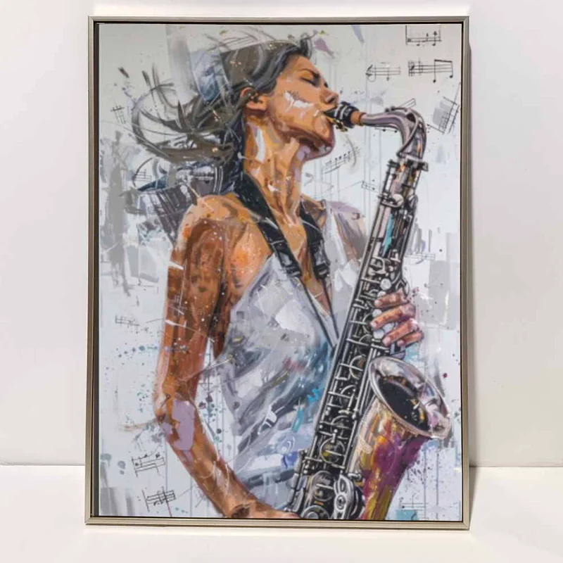 Wall Art Paintings DIY Oil Painting Paint by Number & Colorful Scenery Canvas Painting by Numbers for Home Decoration