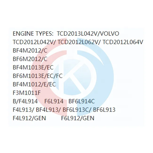 HI-Q Deutz 912 Engine Parts Starter Motor 12V 01180928 0001230006 01183235