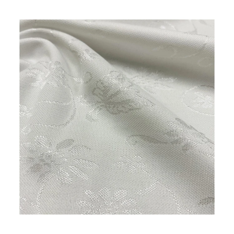 Good quality polyester microfiber underwear printed jacquard fabric #DJT-820