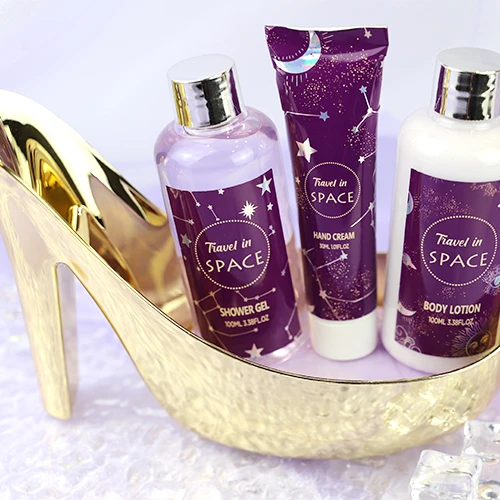 oem wholesale self care gift set bath salt sponge bath sets bath gift sets spa