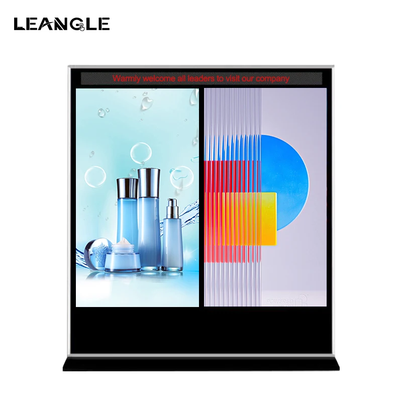 43 55 65 inch Multiple Side Vertical Window Display Screen Digital Signage LCD Display Monitor