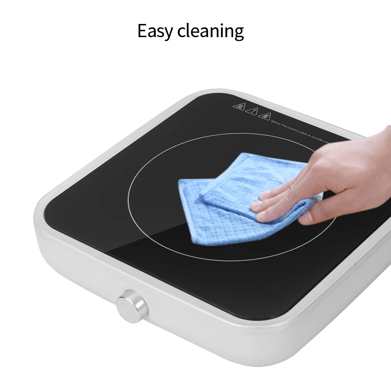  electric touch screen induction stove household cooker tops with durable glass plate for