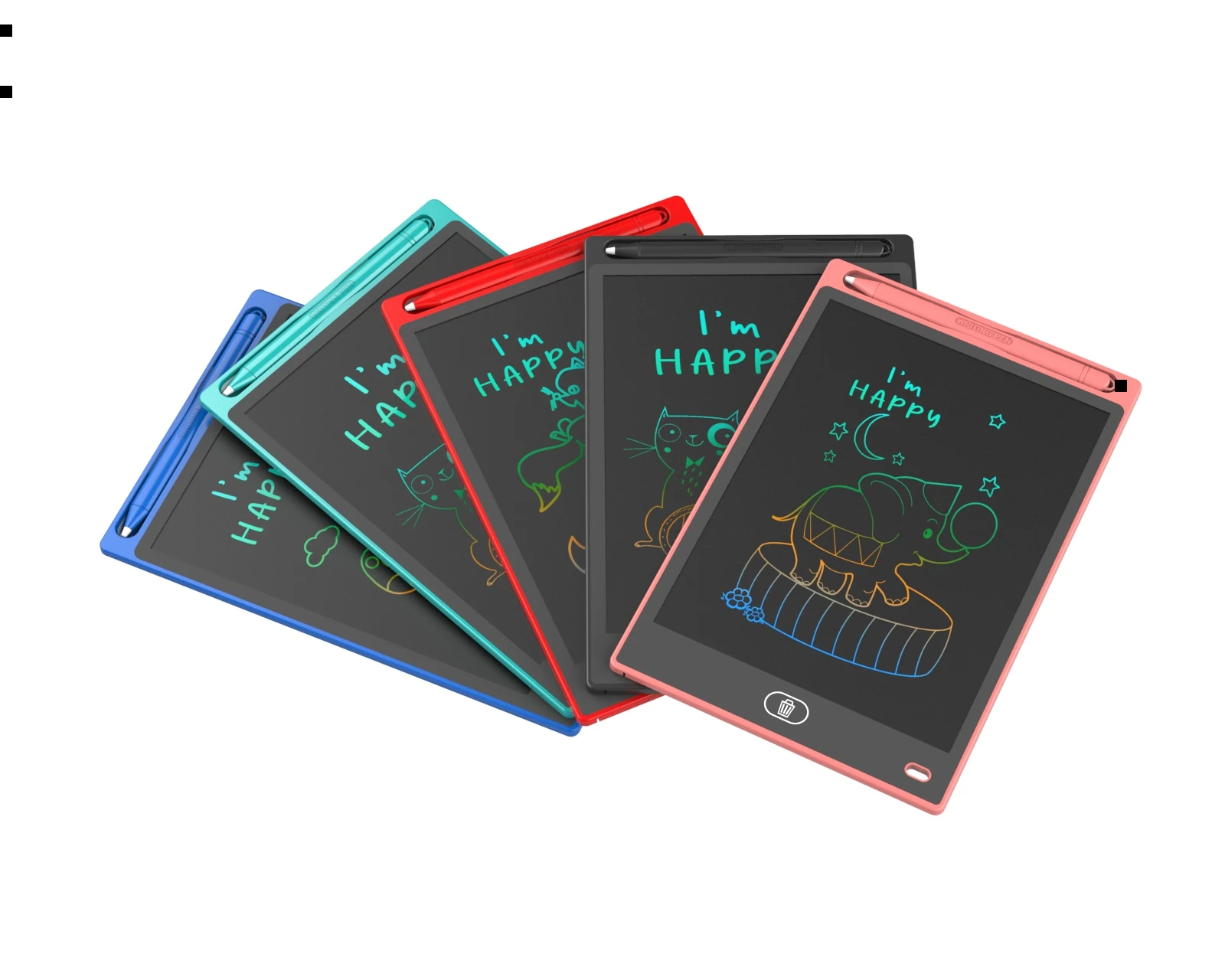8.5/10/12/15/20 Inch Abs Ultra-Thin Lcd Digital Drawing Writing Graphic Sketch Pad Tablet