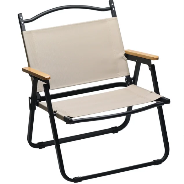 Customized Quick Open Lightweight Aluminum Oxford Fishing Moon Chair Camping Folding Chair