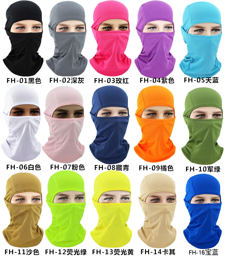 quick dry breathable man balaclava face mask