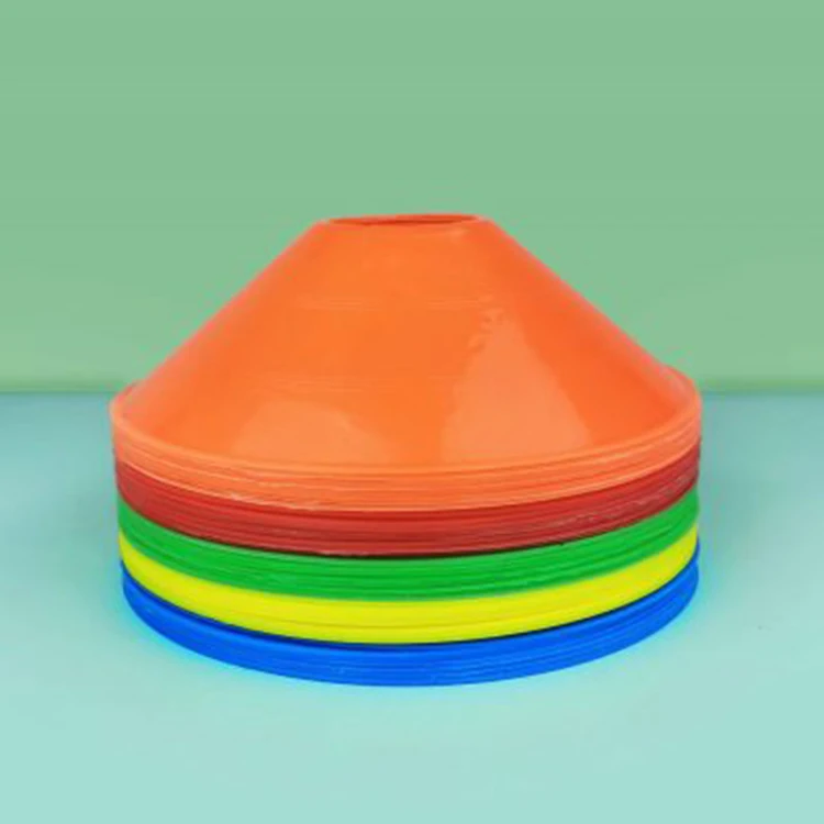 SMARTFIT Agility Cones  Multi Color Marker Cones Soccer Training Marker Cones for Agility Training