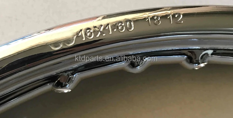  KTD 36 спиц SIMSON S50 S51 S70 KR51 Schwalbe хромированная сталь алюминиевый сплав мотоциклетные диски 16x1 6