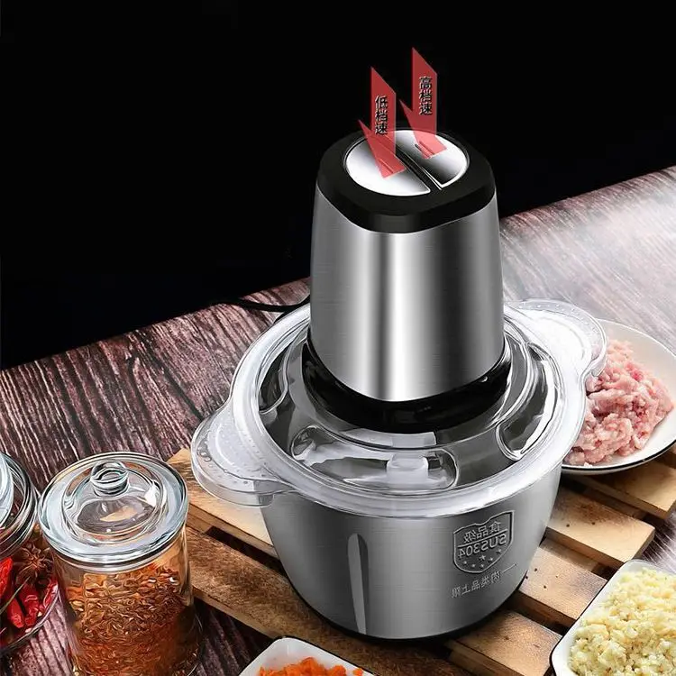 3L electric meat grinder stainless steel food processing machine meat grinder