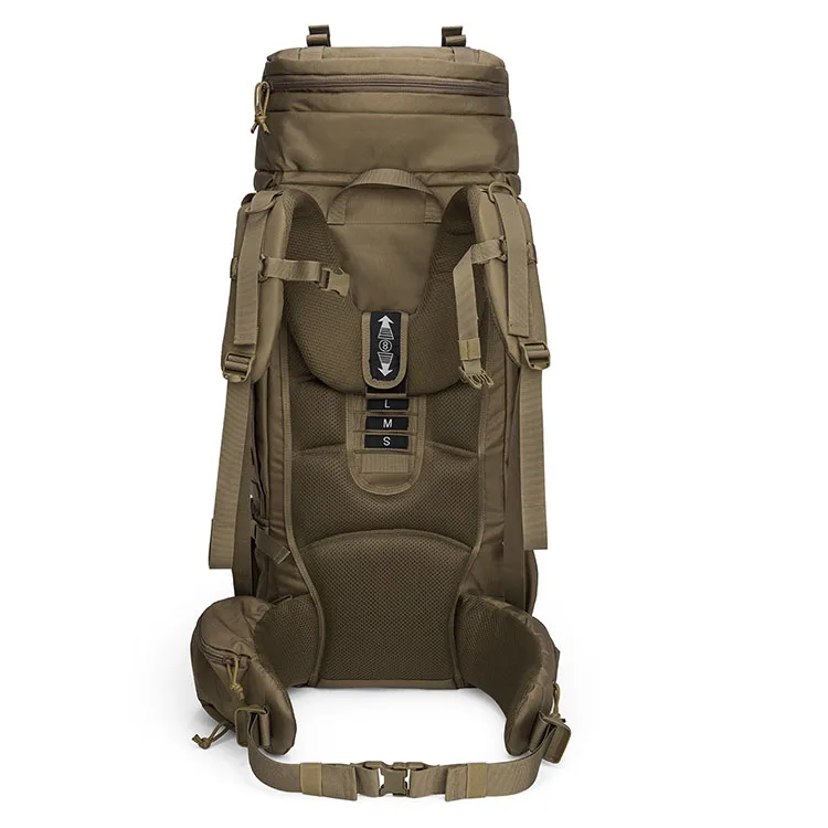 Customized camouflage Outdoor Multifunctional Backpack Waterproof 25L 45L 60L 75L Tactical Hiking Travel camping Laptop Bag