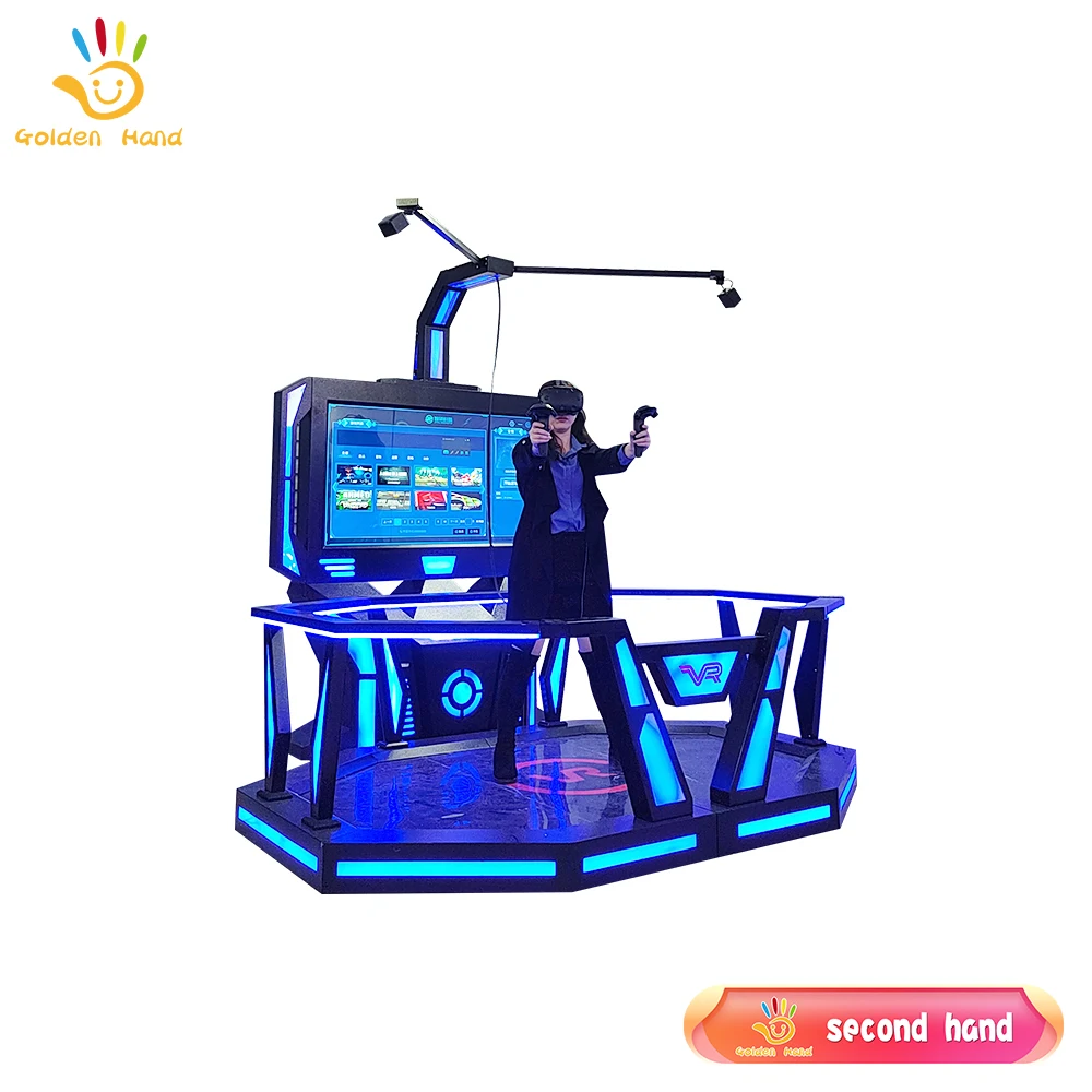 Second Hand Vr Simulator Single Player  Interaction Vr Walking Space Middle Stage Theme Park