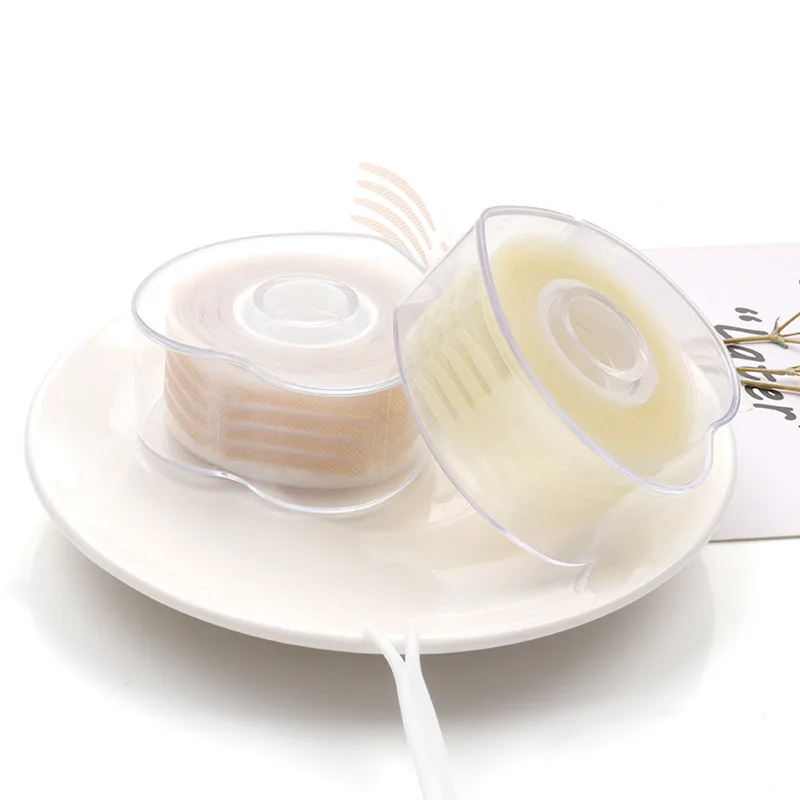  Self-Adhesive Double Eyelid Stickers 300 Pairs Invisible Fiber Lace Tape for Droopy