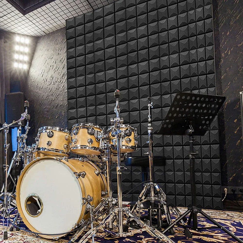 Anika Top Sale High Density Acoustic Sound Insulation Foam Acoustic Sound Panel Acoustic Soundproofing Materials