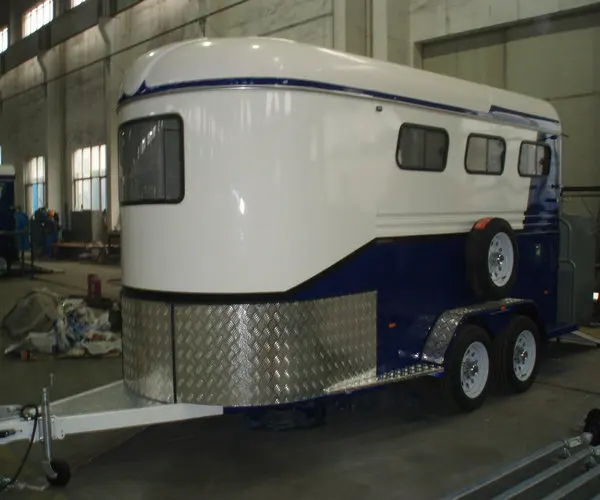 Australian  3 Horse Floats 4 Horse Carriage Equestrian Equipment Saddle Cart