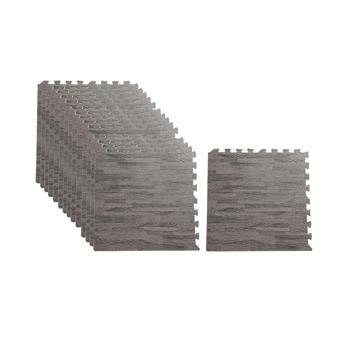 
Cyber Eco Friendly Sound Insulation Anti-skid Eva Foam Wood Grain Tatami Gym Puzzle Crawl Mat With Custom Size 