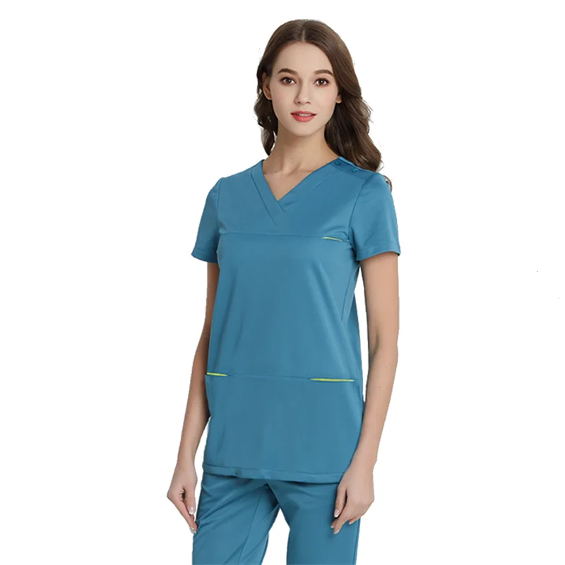 Wholesale Designer Custom Fashion Doctors Hospital Medical scrub pak set