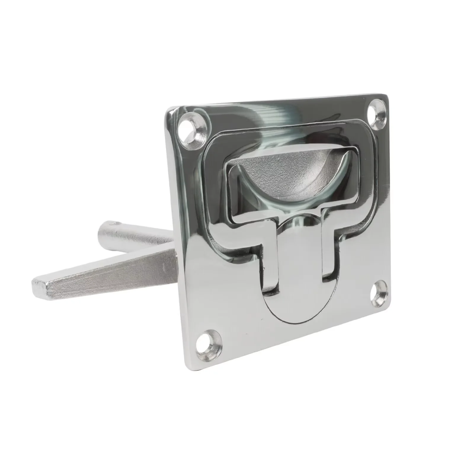 Stainless Steel Flush Pull Latch Floor Lock Marine Boat Deck Hatch Ring Marine Hardware Material Boat Deck steel casting service