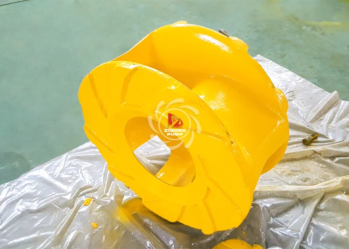 High chrome alloy A05 impeller for sand dredging pump model 12/10 G