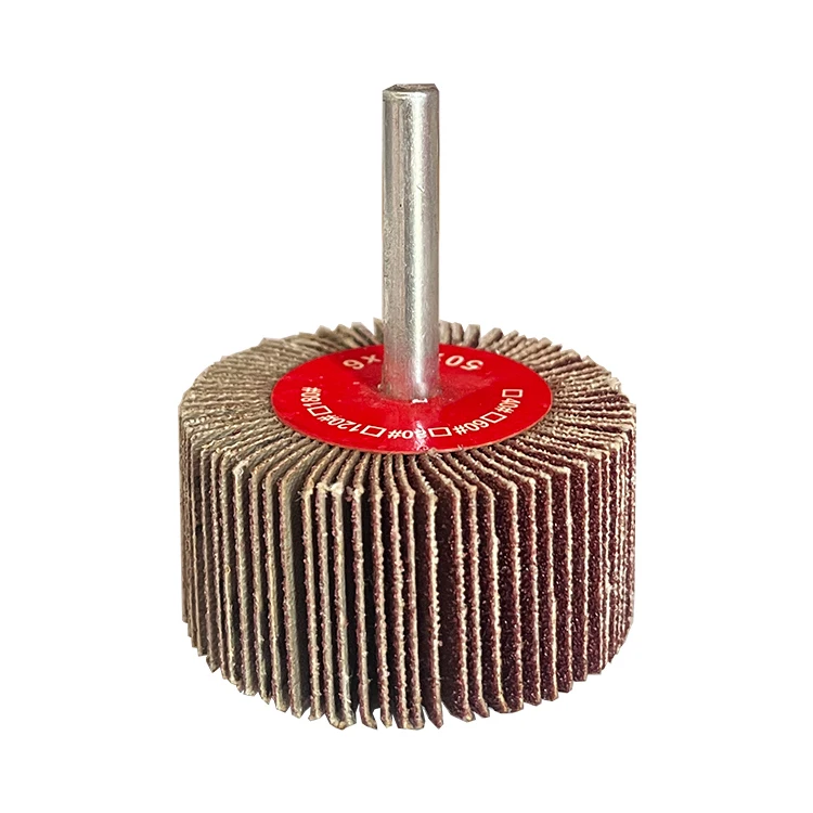 Hot Sale 50x25x6mm Abrasive Tools Shutter Wheel Flap Disc for Metal Stainless Steel Polishing