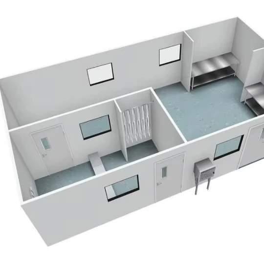 Good product modular sandwich panel clean room cleanroom system clean room pvc floor sandwich panel machine production line