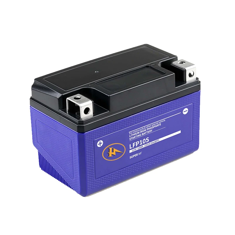 Ultra Safe Rechargeable18650 12V 6Ah Lifepo4 Motorcycle Starter Lithium Ion Battery
