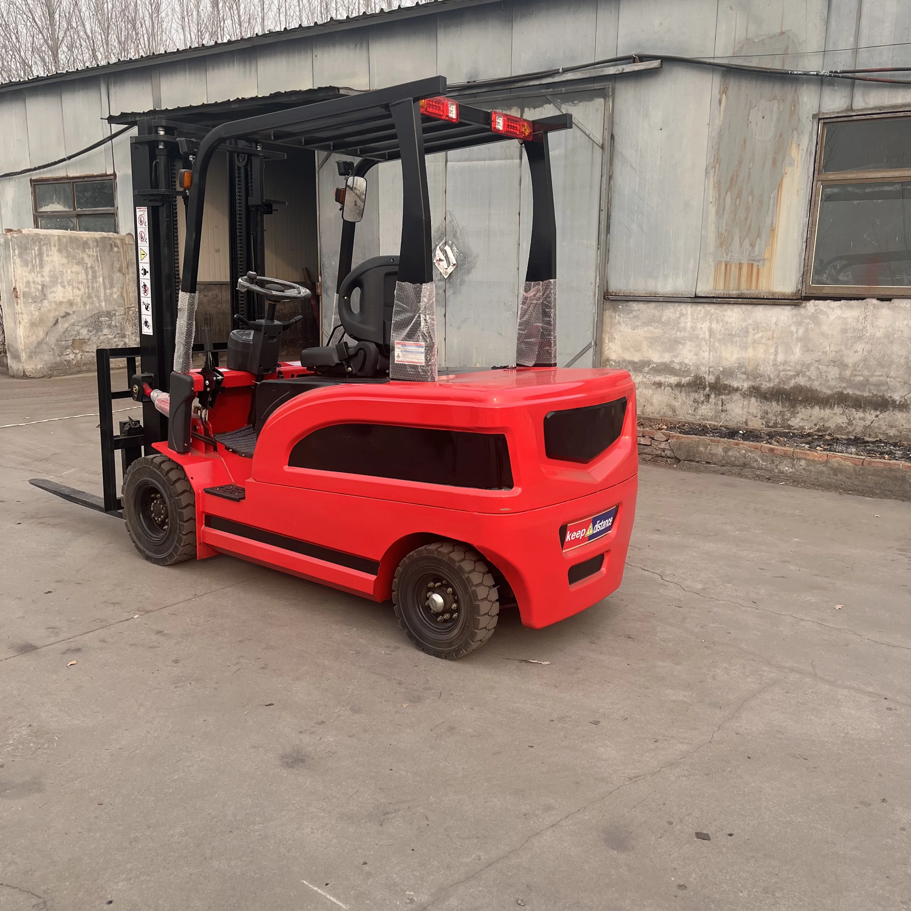 Cheap Price Electric Forklift 1 1.5 2 2.5 3 Ton Fork Lift Electric Warehouse Battery Forklift