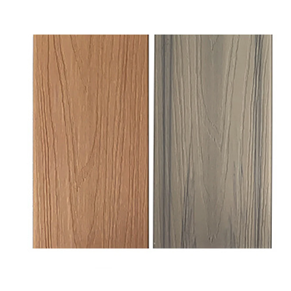 ASA Capped 3D Wood Grain WPC Composite Terrace PVC Decking Outdoor Flooring Pvc Wood Composite Deck board Exterior flooring