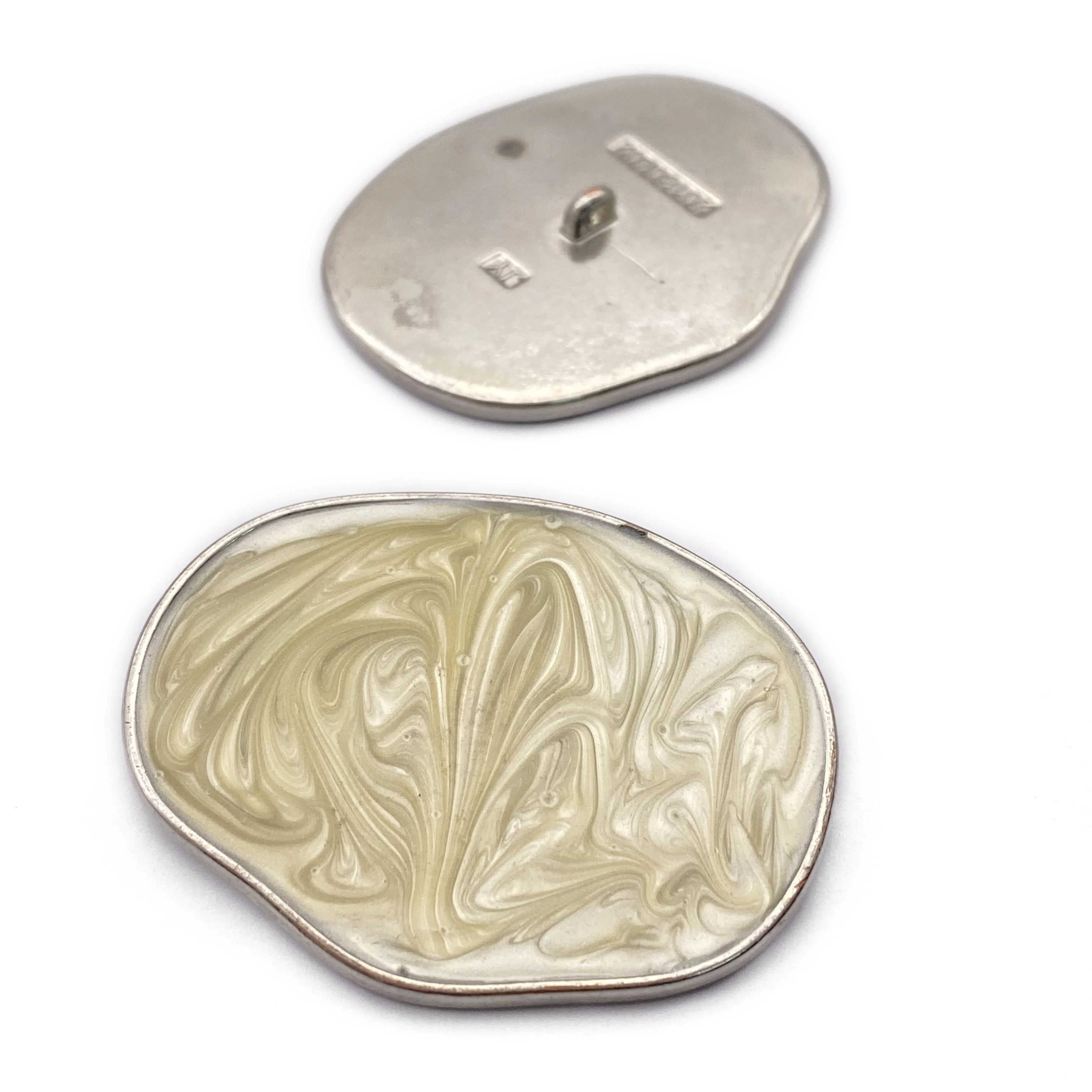New fashion Design Coat sewing buttons Special-shaped button enamel shank buttons for garment clothing