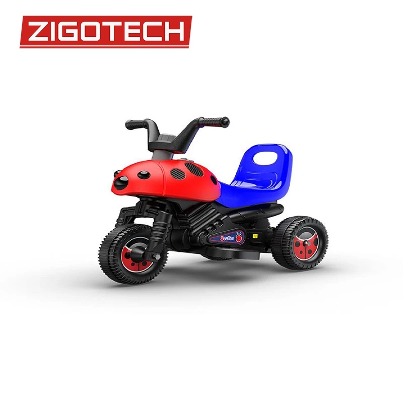 
Zigotech cute beetle shape design electric motorcycle toys 