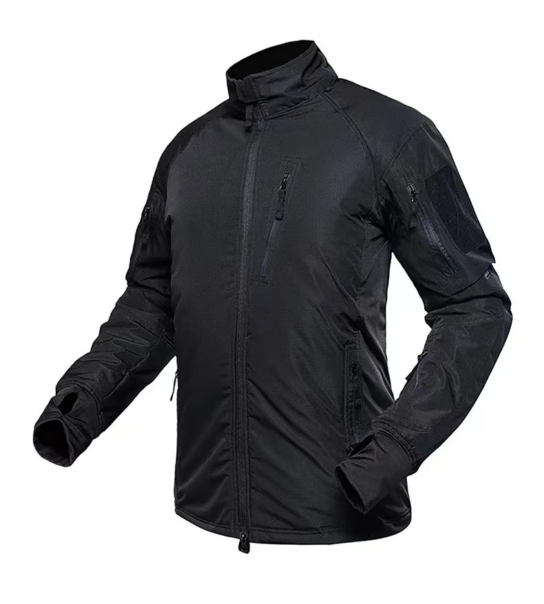 Waterproof Tactical Jacket Men Warm Windbreaker Jacket Hooded Coat Soft Shell winter fleece Jacket