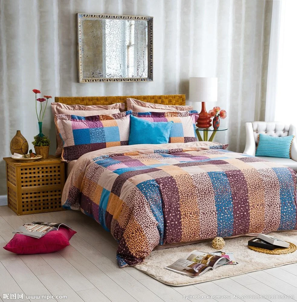 high  quality hot sale 100% polyester pigment printed fabric beautiful designs