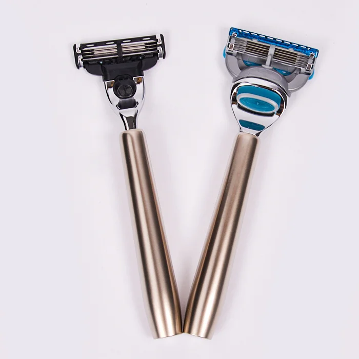 High quality 3 blades razor shaving with refilled cartridges 5 blade system shaving razor