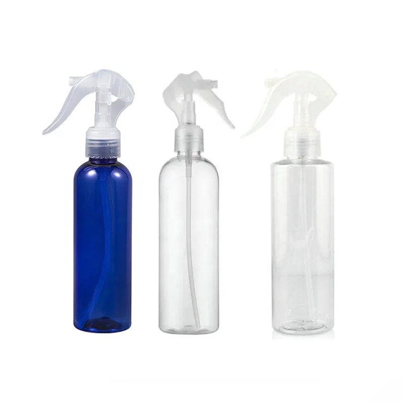 100ml-500ml PET Clear Empty Water Mist Trigger Spray Bottle, Trigger Sprayer Plastic Bottles for Cleaning Gardening Packaging