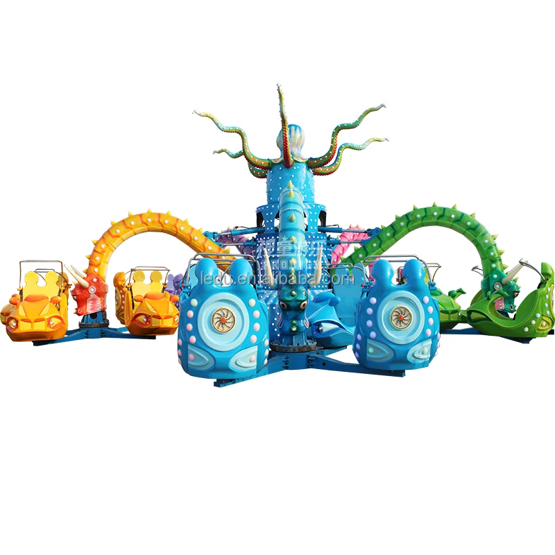 Amusement park carnival octopus attraction big rotary octopus ride manufacturer