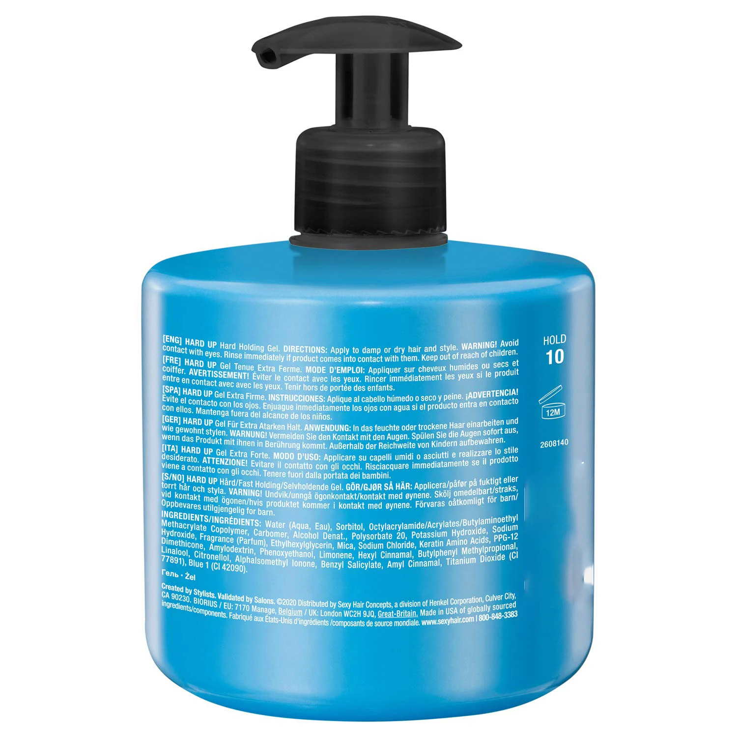 Hot Selling Hair Styling Gel For Men Professional Salon Moisturizing And Strong Hold Styling Hair Gel